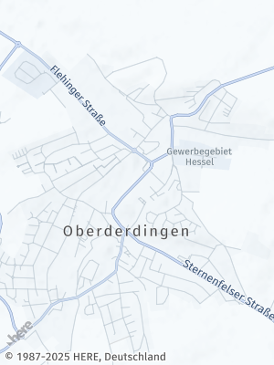 Here Map of Oberderdingen