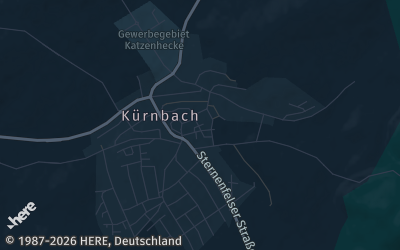 Heizung Map of Kürnbach