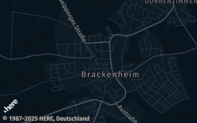 Heizung Map of Brackenheim