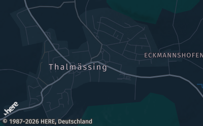 Heizung Map of Thalmässing