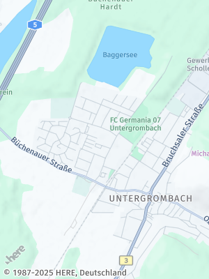 Here Map of Untergrombach