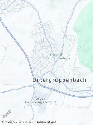 Here Map of Untergruppenbach