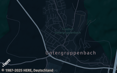 Heizung Map of Untergruppenbach
