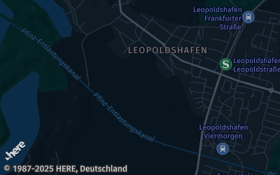 Heizung Map of Eggenstein-Leopoldshafen