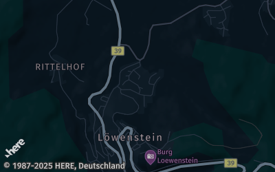 Heizung Map of Löwenstein