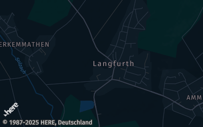 Heizung Map of Langfurth