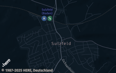 Heizung Map of Sulzfeld