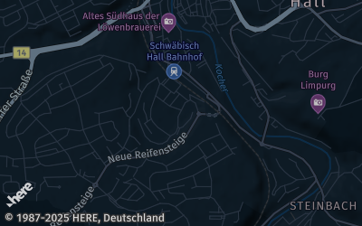 Heizung Map of Schwäbisch Hall