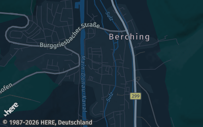 Heizung Map of Berching
