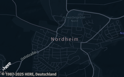 Heizung Map of Nordheim