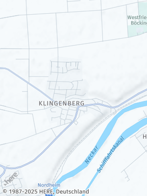 Here Map of Klingenberg