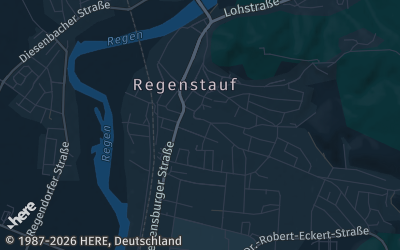 Heizung Map of Regenstauf