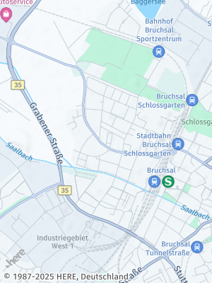 Here Map of Bruchsal