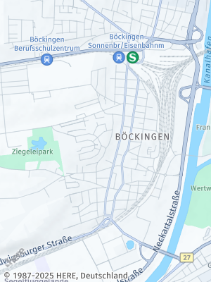 Here Map of Böckingen