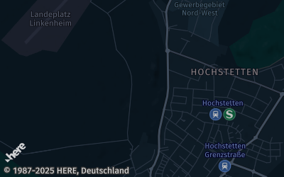 Heizung Map of Linkenheim-Hochstetten