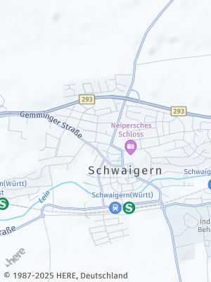Here Map of Schwaigern