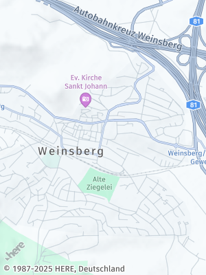 Here Map of Weinsberg