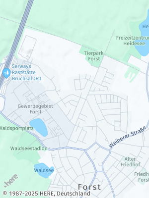 Here Map of Forst