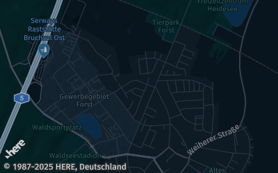 Heizung Map of Forst