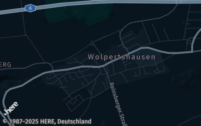 Heizung Map of Wolpertshausen