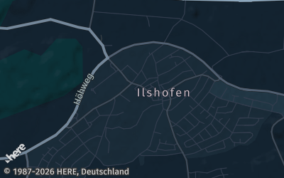 Heizung Map of Ilshofen