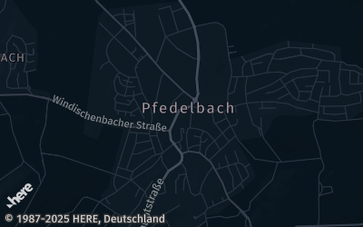 Heizung Map of Pfedelbach