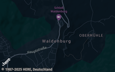 Heizung Map of Waldenburg