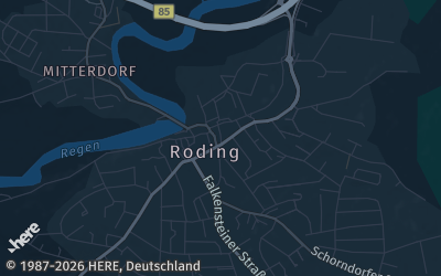 Heizung Map of Roding