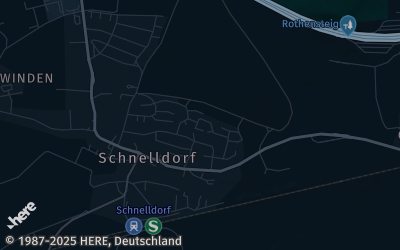 Heizung Map of Schnelldorf