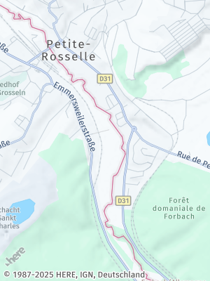 Here Map of Großrosseln