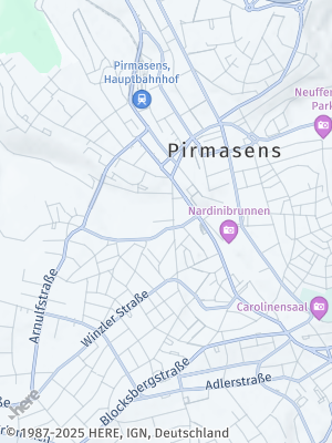 Here Map of Pirmasens