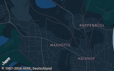 Heizung Map of Maxhütte-Haidhof