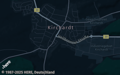 Heizung Map of Kirchardt