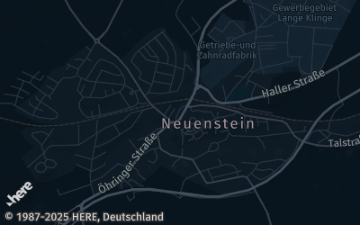 Heizung Map of Neuenstein