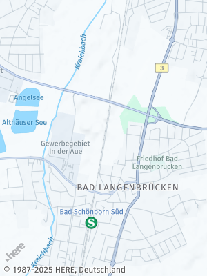 Here Map of Bad Schönborn