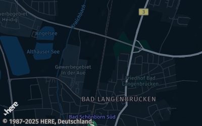 Heizung Map of Bad Schönborn