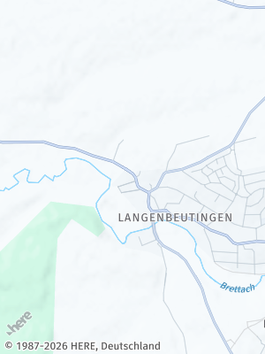 Here Map of Langenbrettach