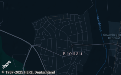 Heizung Map of Kronau