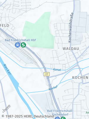 Here Map of Bad Friedrichshall