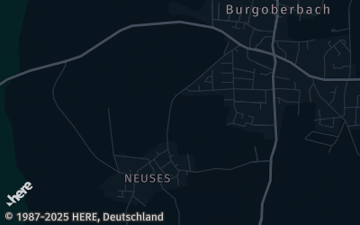 Heizung Map of Burgoberbach