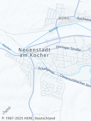 Here Map of Neuenstadt am Kocher