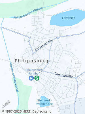 Here Map of Philippsburg