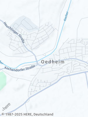 Here Map of Oedheim