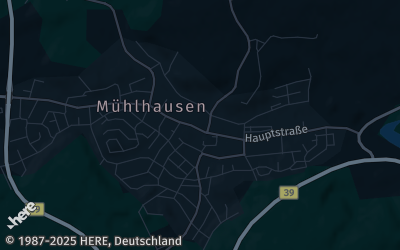 Heizung Map of Mühlhausen