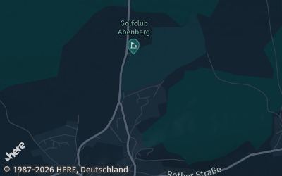 Heizung Map of Abenberg