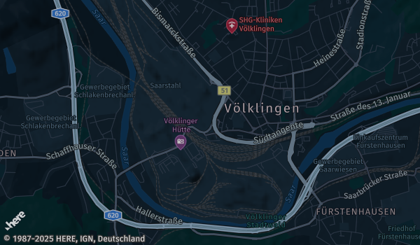 static map