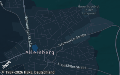 Heizung Map of Allersberg