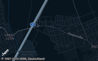 Heizung Map of Sankt Leon-Rot