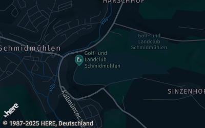 Heizung Map of Schmidmühlen