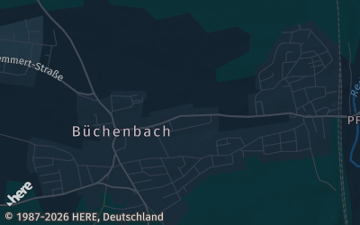 Heizung Map of Büchenbach